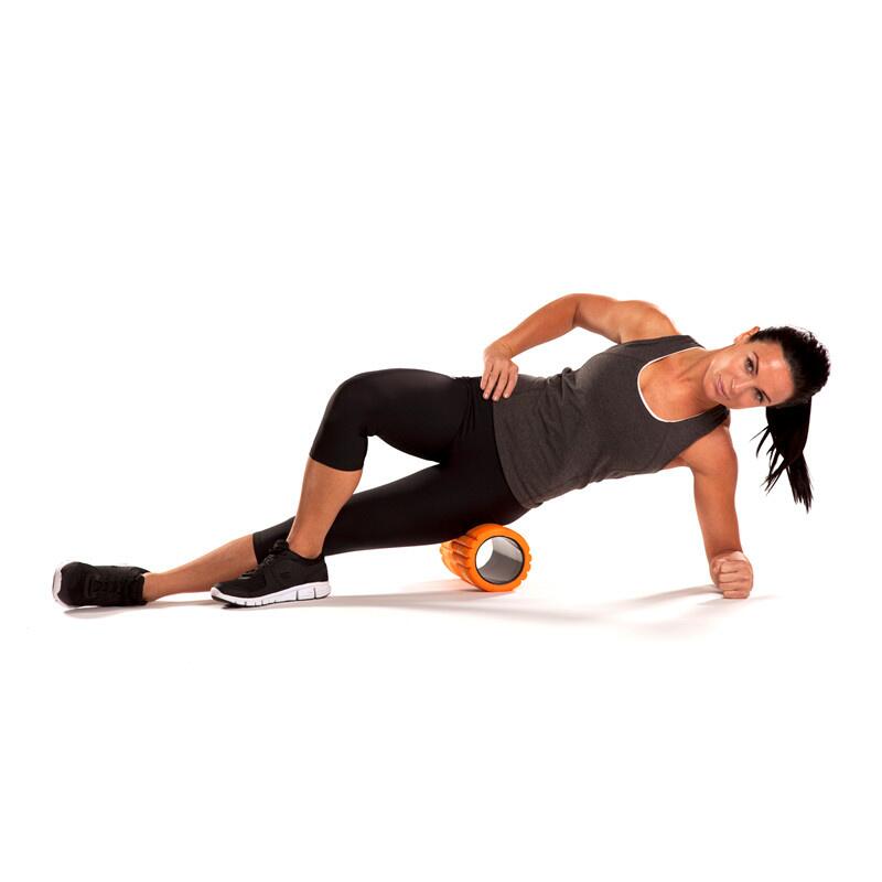 Trigger Point The Grid ORANGE Foamroller - Harte Massagerolle Für Sport & Therapie