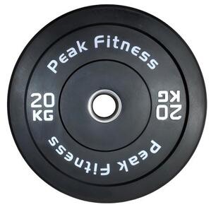Peak Fitness Bumper Plate - 20 kg